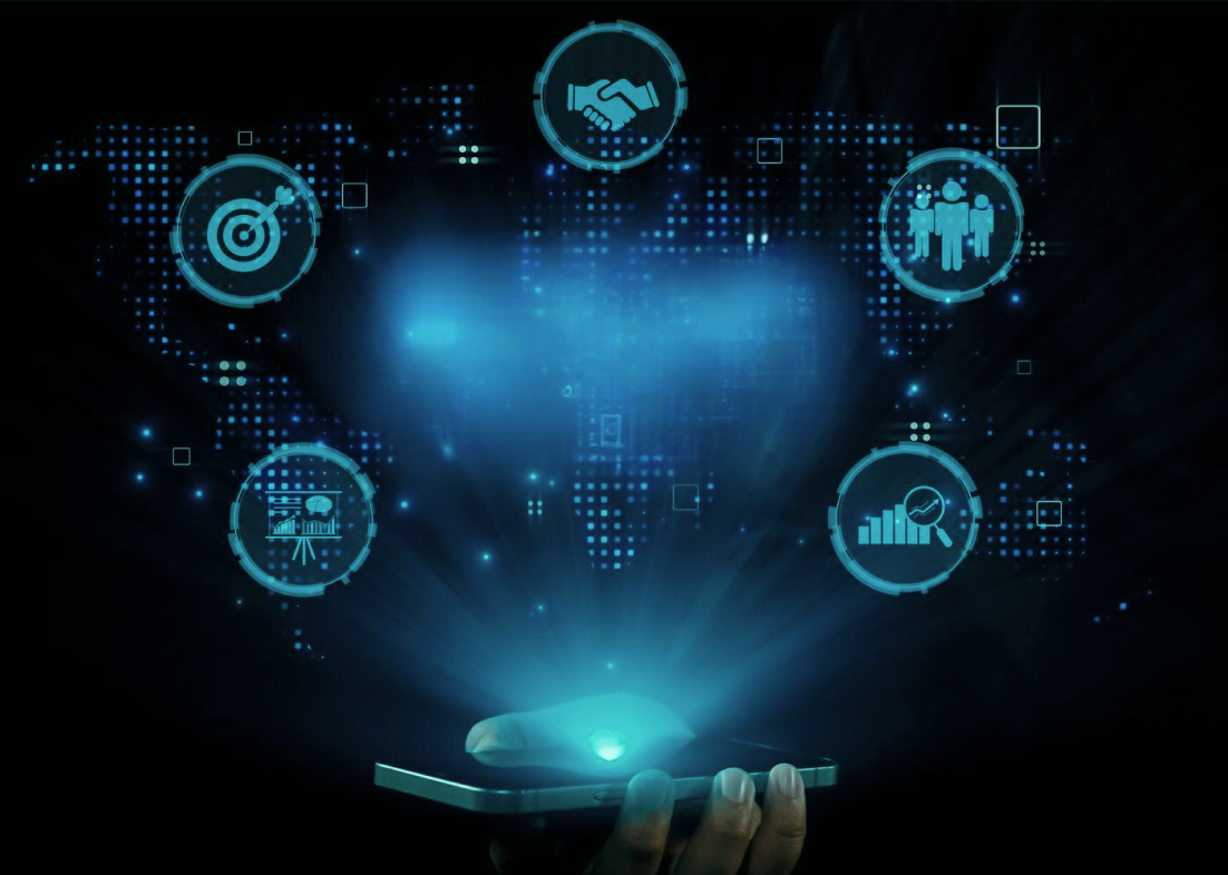 Digital sales interface mockup